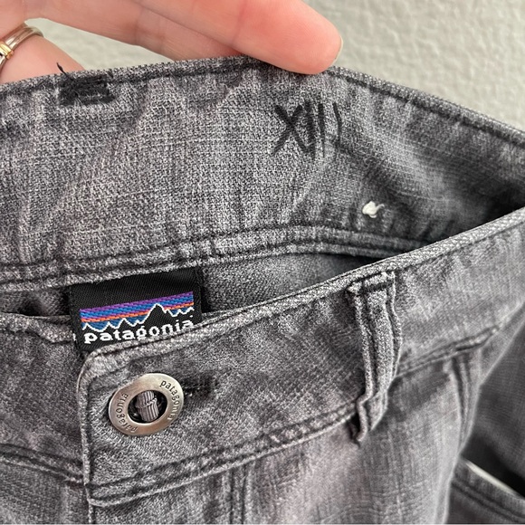 Patagonia Vintage 2000s Y2K Gray Hemp Blend  Chinos Size 36x33 - Picture 5 of 7